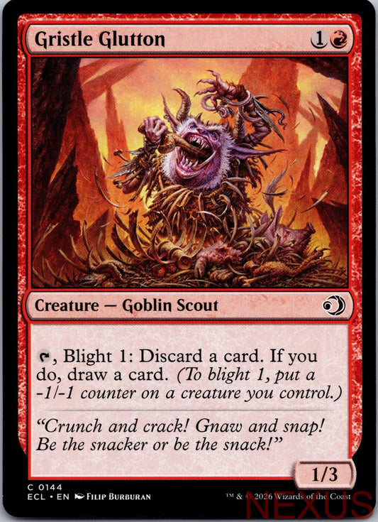 Gristle Glutton 144 Common Near Mint