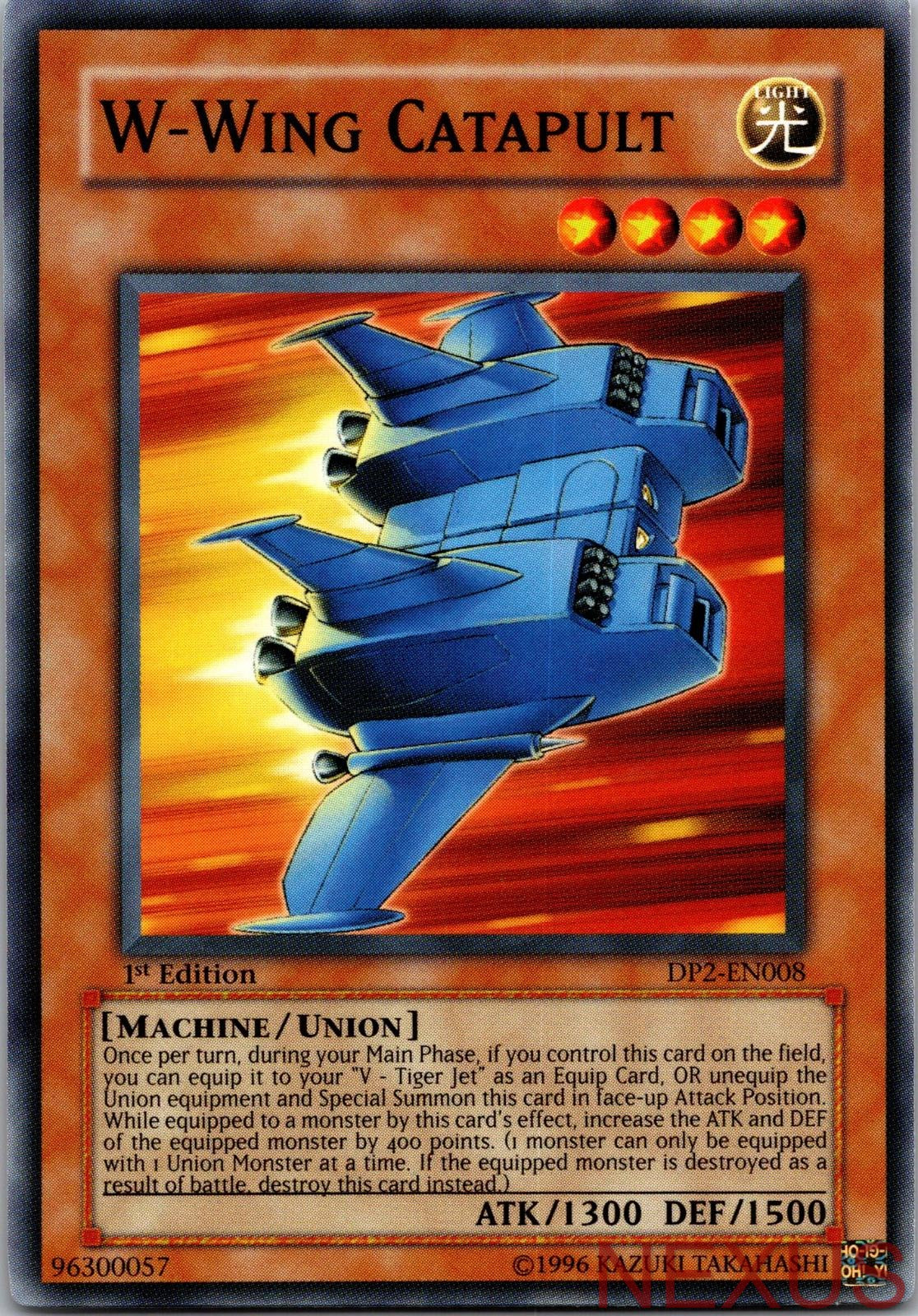 W-Wing Catapult DP2-EN008 Duelist Pack 2: Yu-Gi-Oh 1st Edition NM