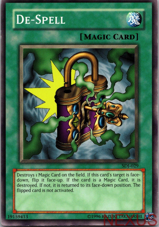 De-Spell SDJ-029 Common Starter Deck: Joey Unlimited Near Mint
