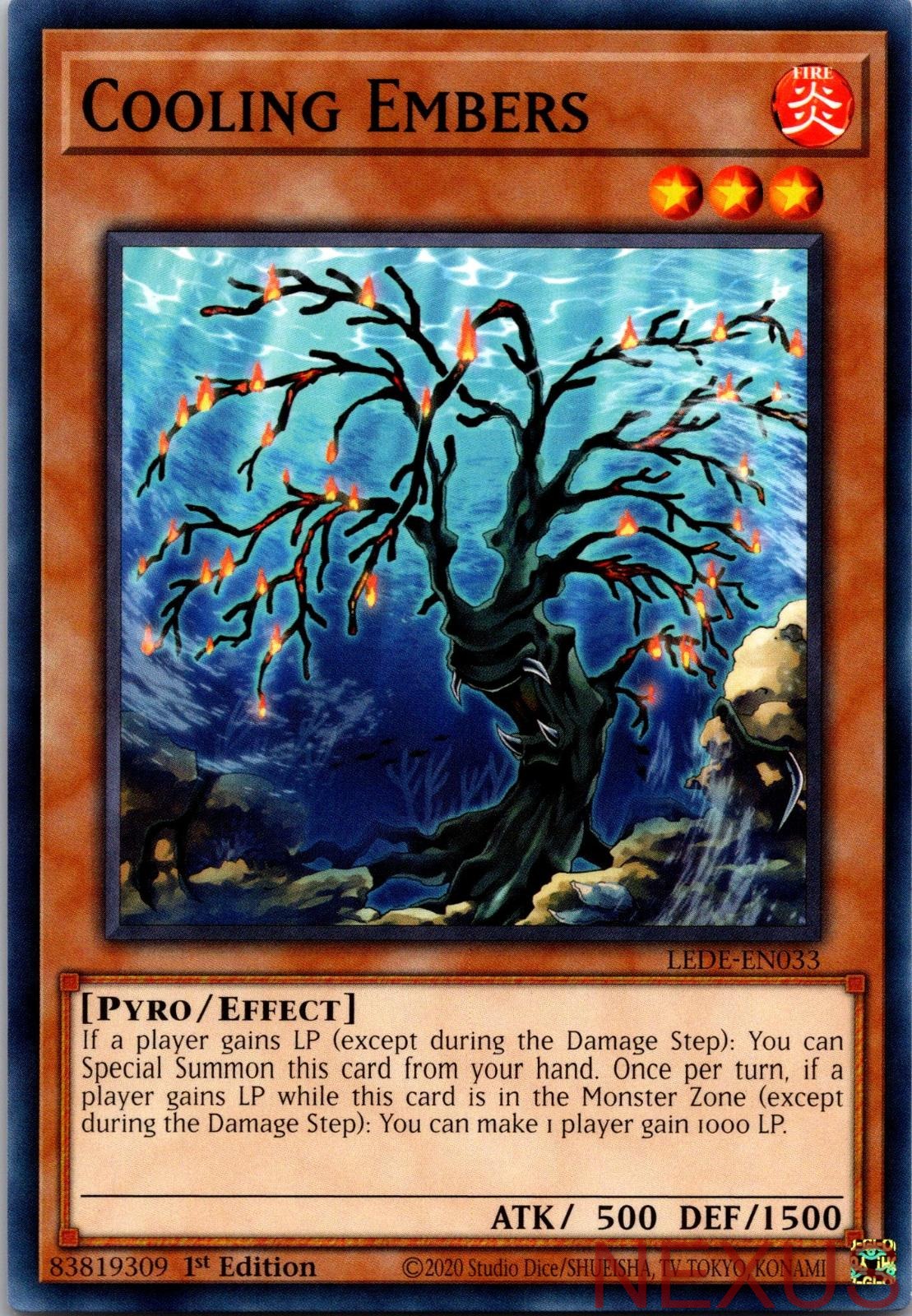 Cooling Embers LEDE-EN033 Common Legacy of Destruction 1st Edition Near Mint