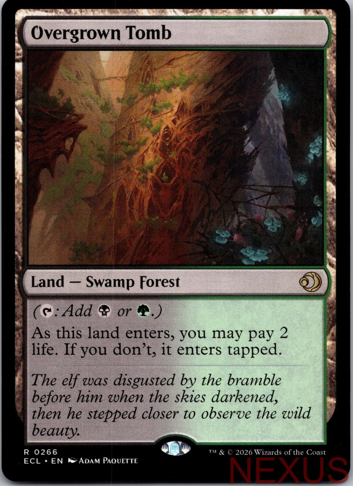 Overgrown Tomb 266 Rare Near Mint