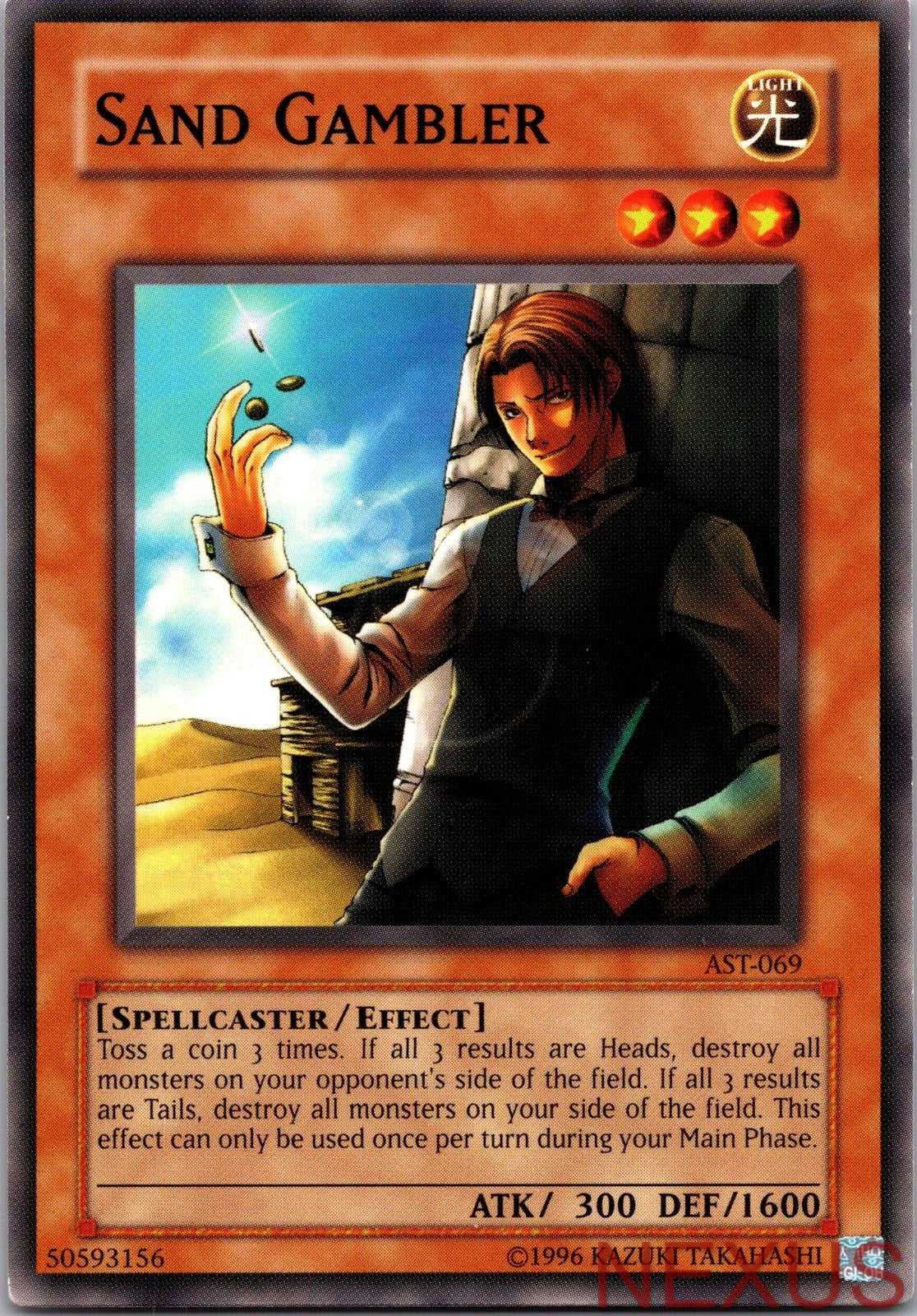 Sand Gambler AST-069 Common Ancient Sanctuary Unlimited Near Mint
