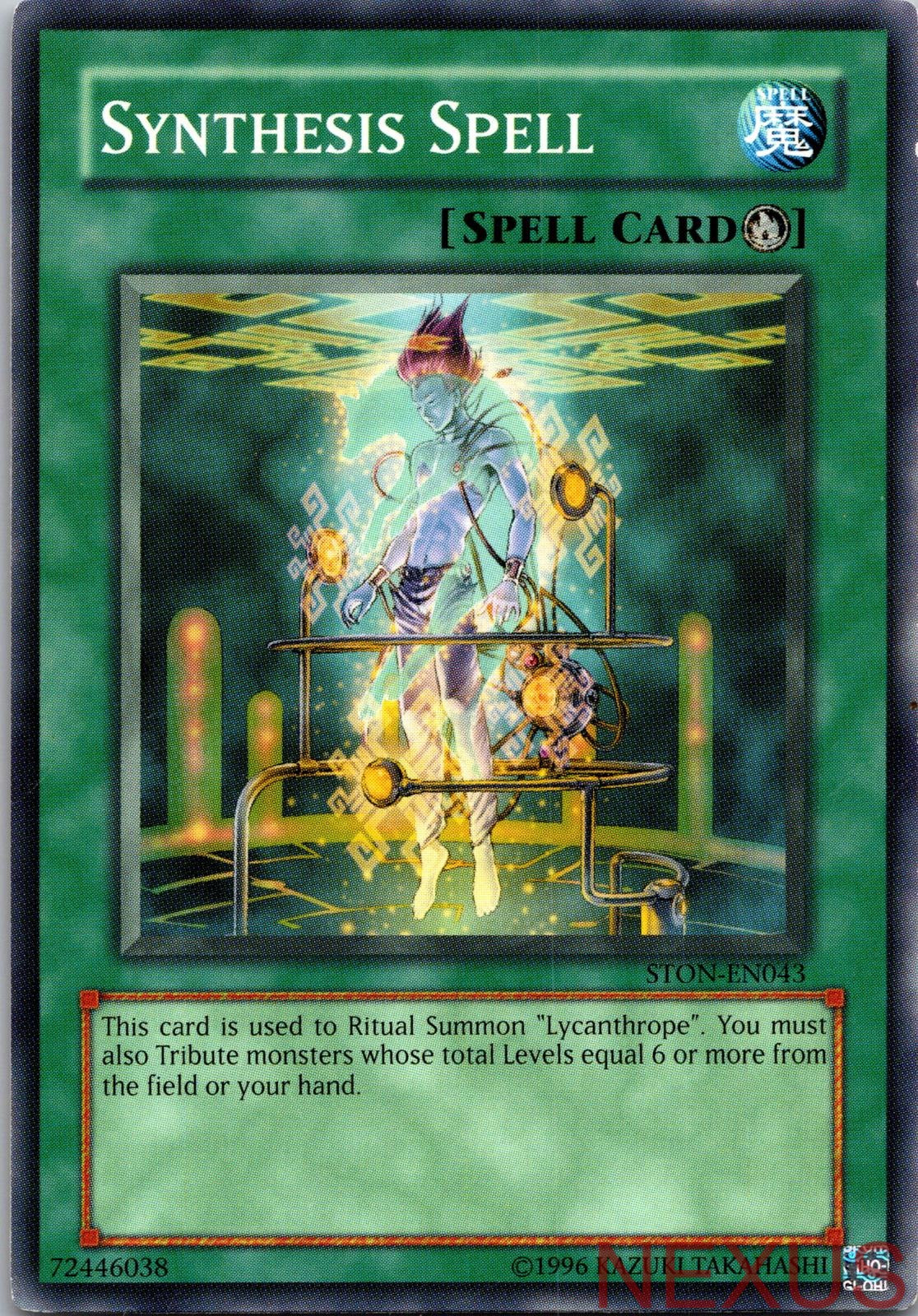 Synthesis Spell STON-EN043 Common Unlimited Lightly Played