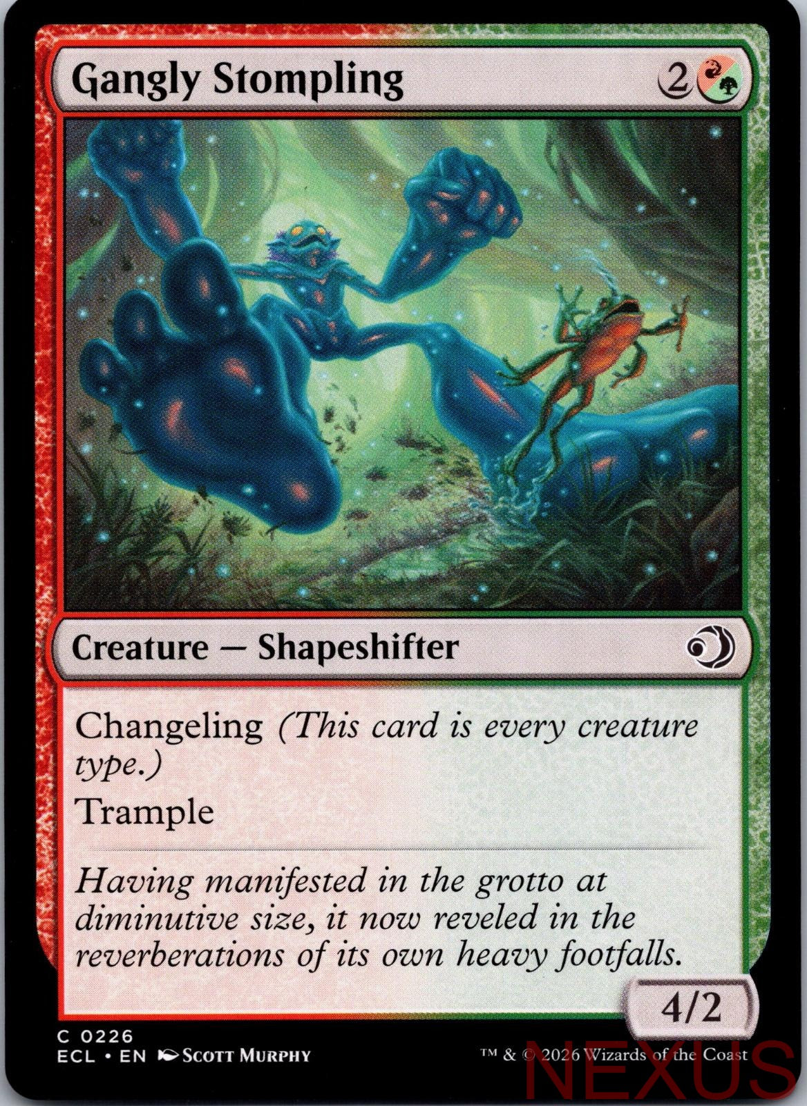 Gangly Stompling 226 Common Near Mint