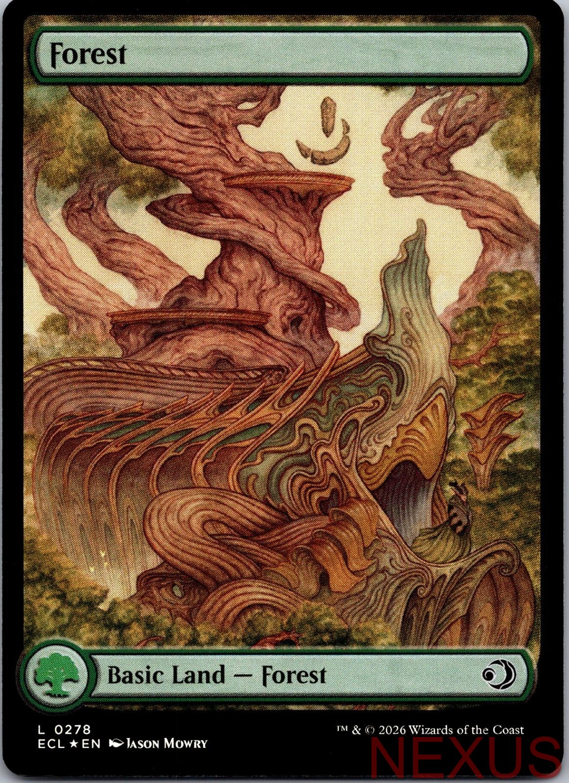 Forest (0278) 278 Land Foil Near Mint