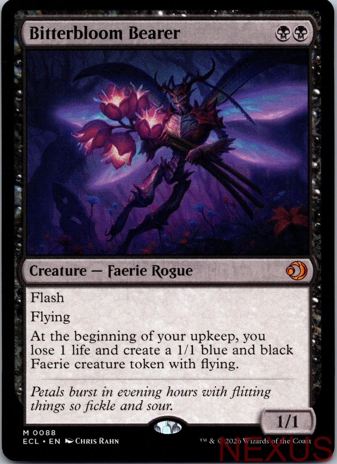 Bitterbloom Bearer 88 Mythic Near Mint