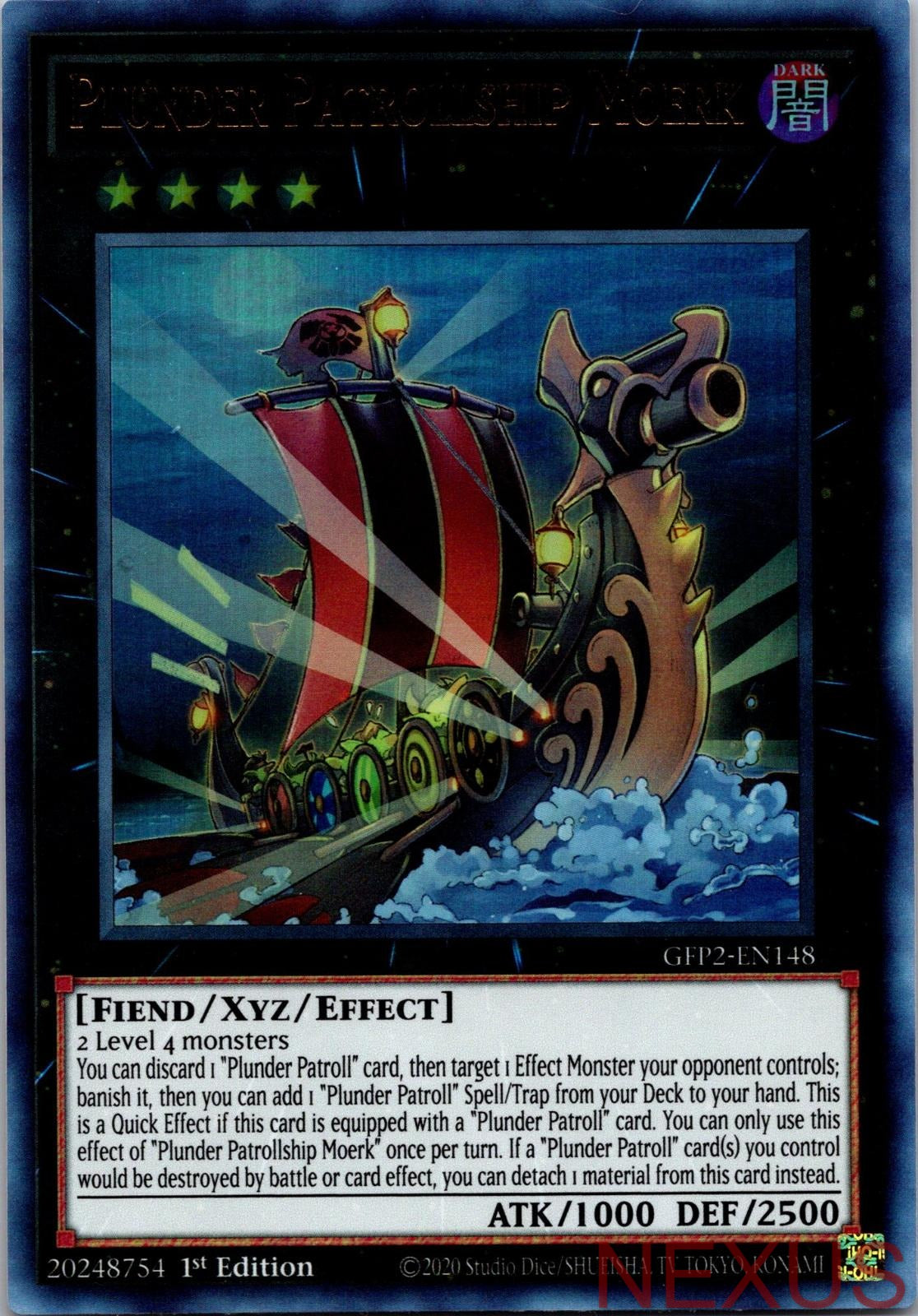 Plunder Patrollship Moerk GFP2-EN148 Ghosts From the Past: The 2nd Haunting 1st Edition NM