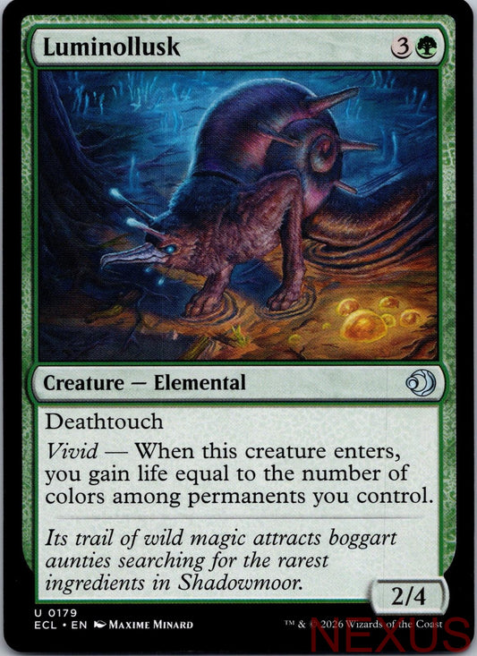 Luminollusk 179 Uncommon Near Mint