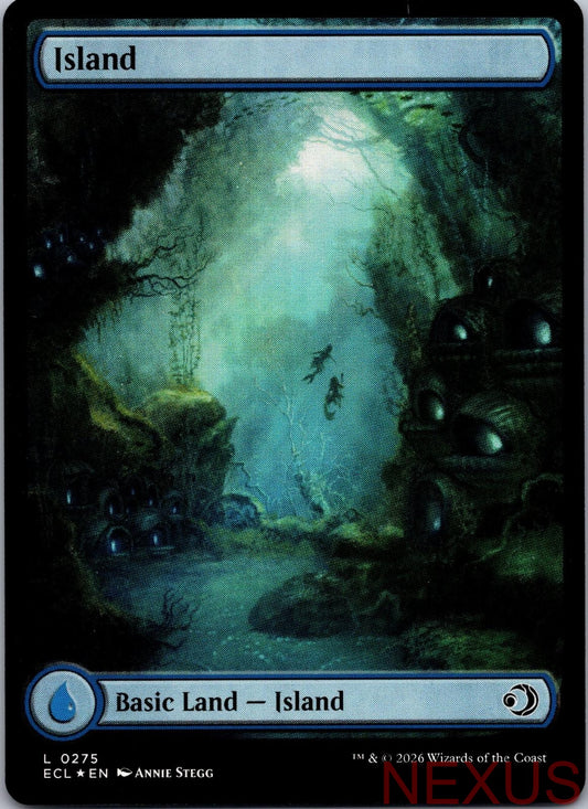 Island (0275) 275 Land Foil Near Mint