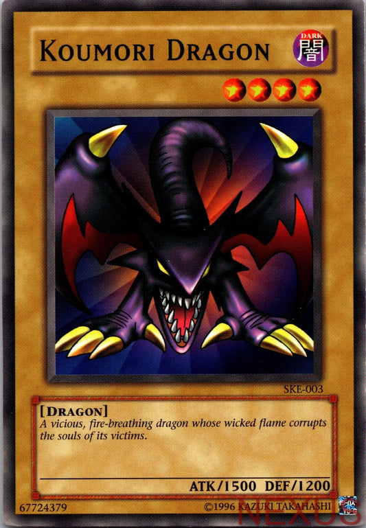 Koumori Dragon SKE-003 Starter Deck: Kaiba Evolution Yu-Gi-Oh Unlimited NM