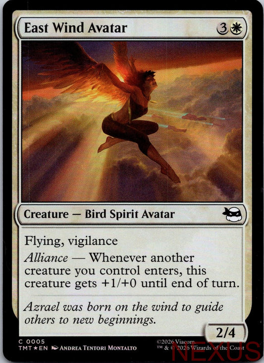 East Wind Avatar 0005 Teenage Mutant Ninja Turtles Magic: The Gathering Foil NM