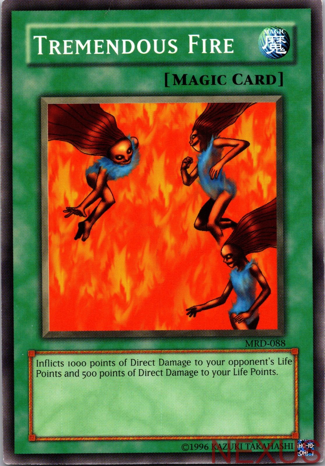 Tremendous Fire MRD-088 Common Unlimited Near Mint