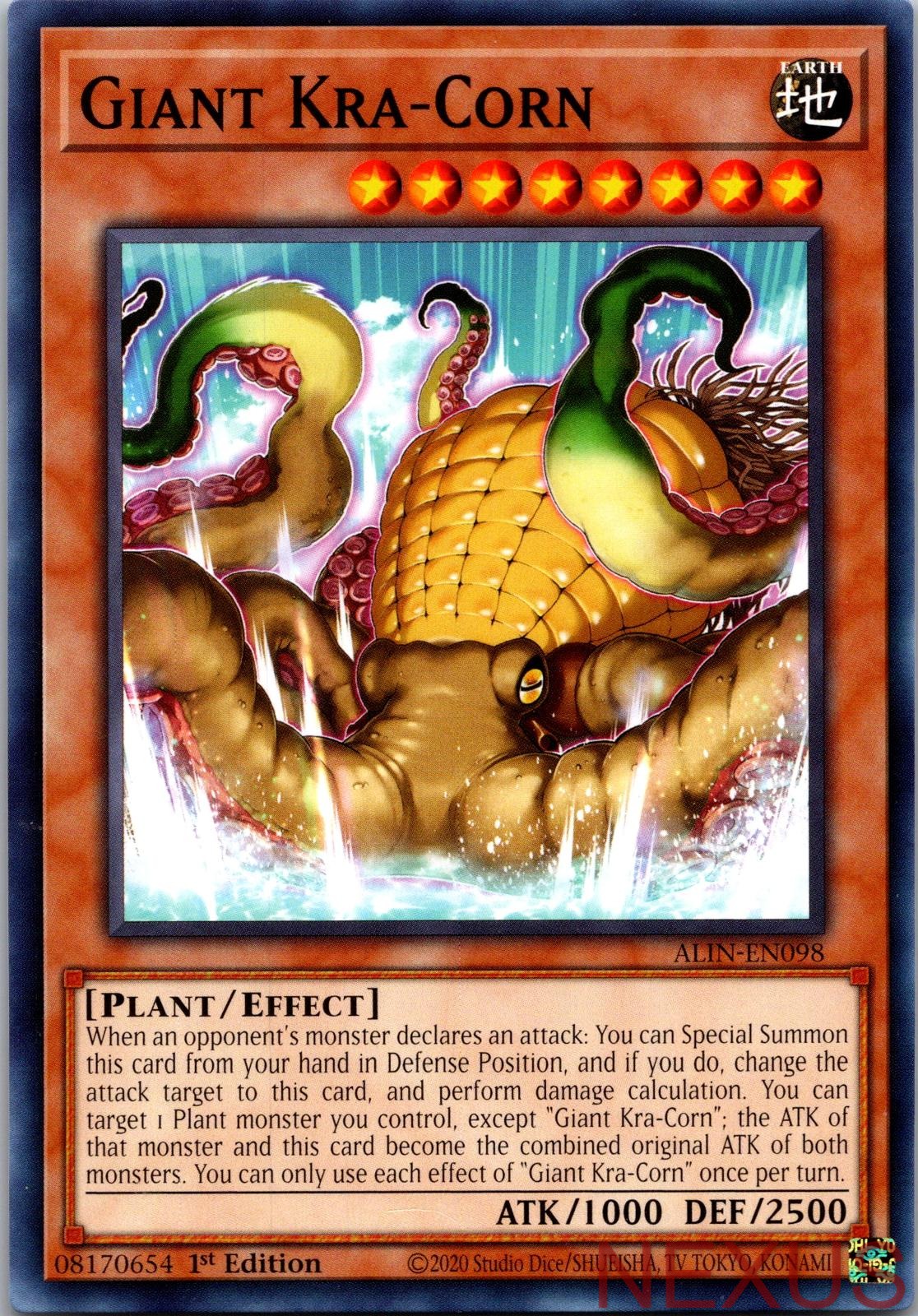 Giant Kra-Corn ALIN-EN098 Common 1st Edition Near Mint