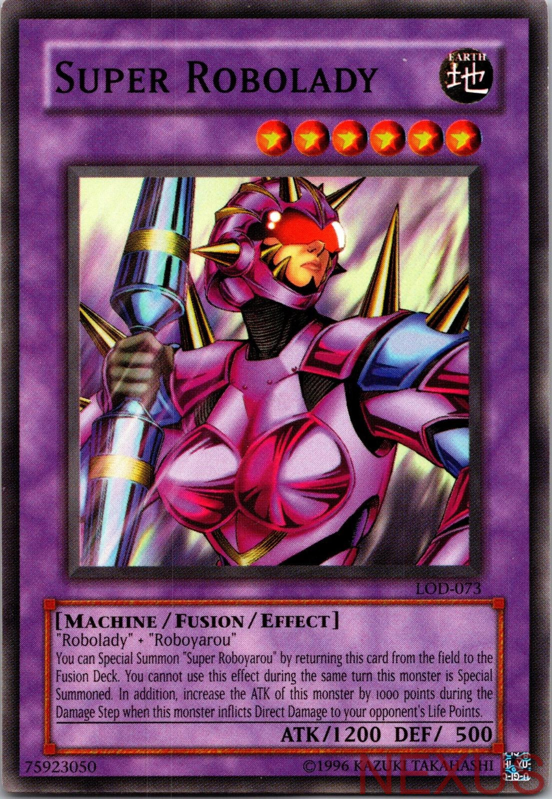 Super Robolady LOD-073 Common Unlimited Lightly Played