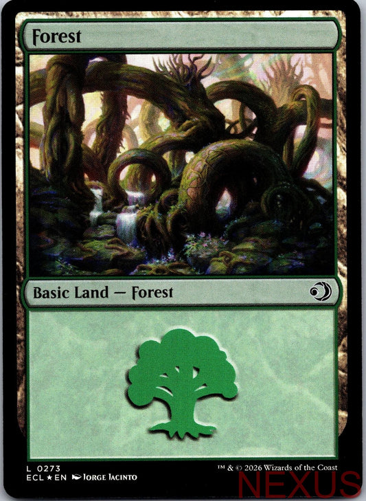 Forest (0273) 273 Land Foil Near Mint