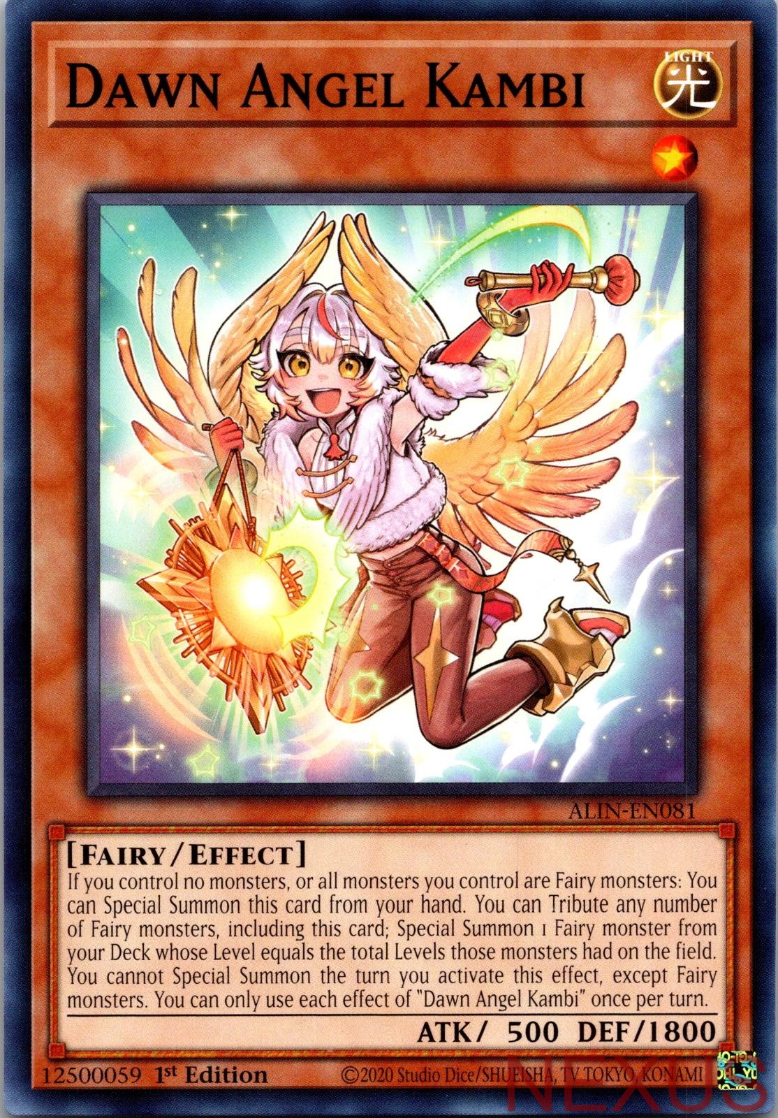 Dawn Angel Kambi ALIN-EN081 Common 1st Edition Near Mint