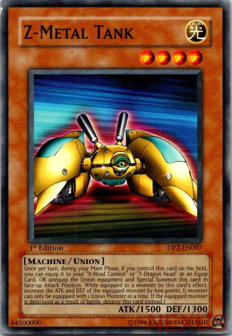 Z-Metal Tank DP2-EN007 Duelist Pack 2: Chazz Princeton Yu-Gi-Oh 1st Edition NM