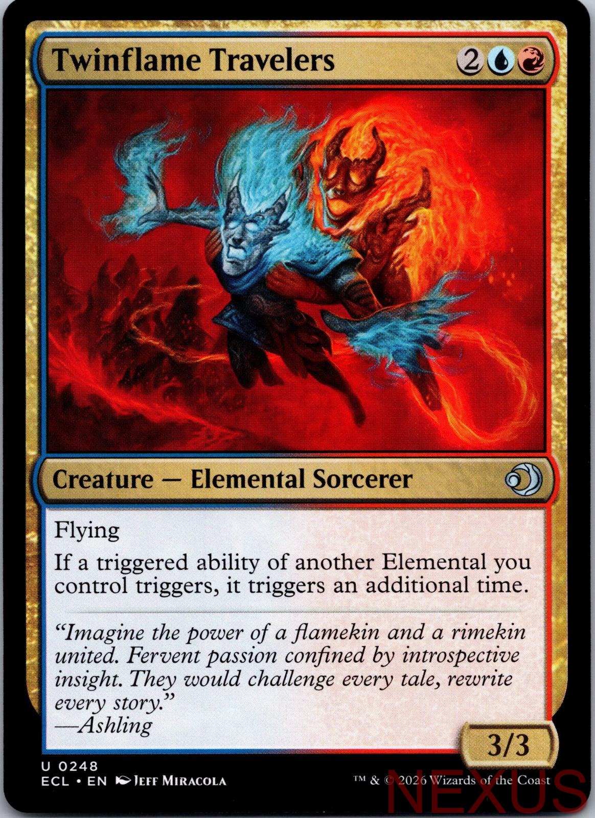 Twinflame Travelers 248 Uncommon Near Mint