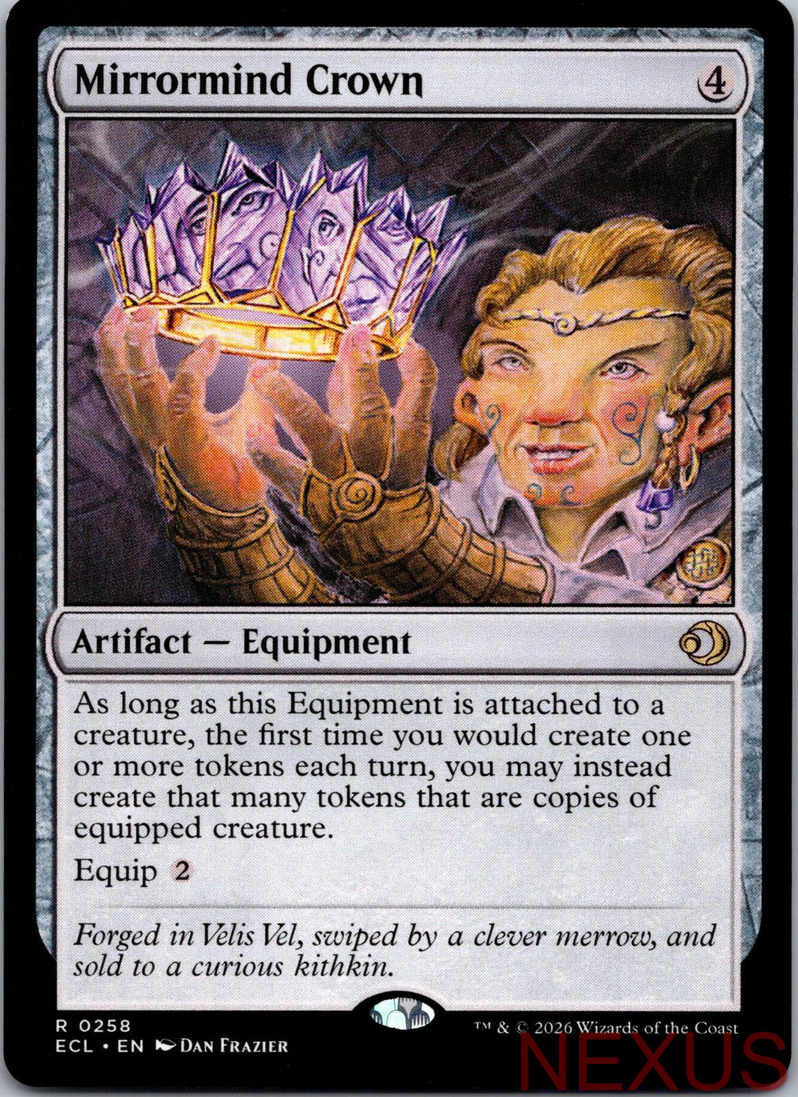 Mirrormind Crown 258 Rare Near Mint