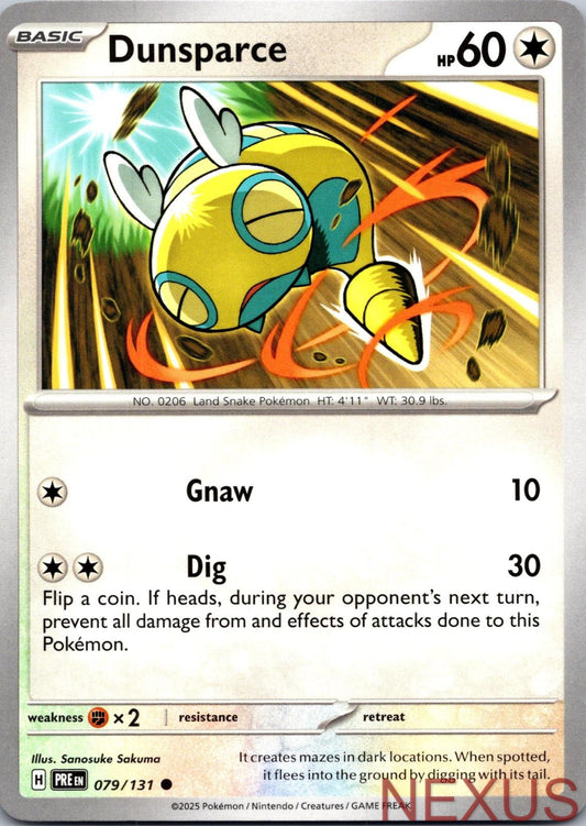 Dunsparce 079/131 Common Near Mint