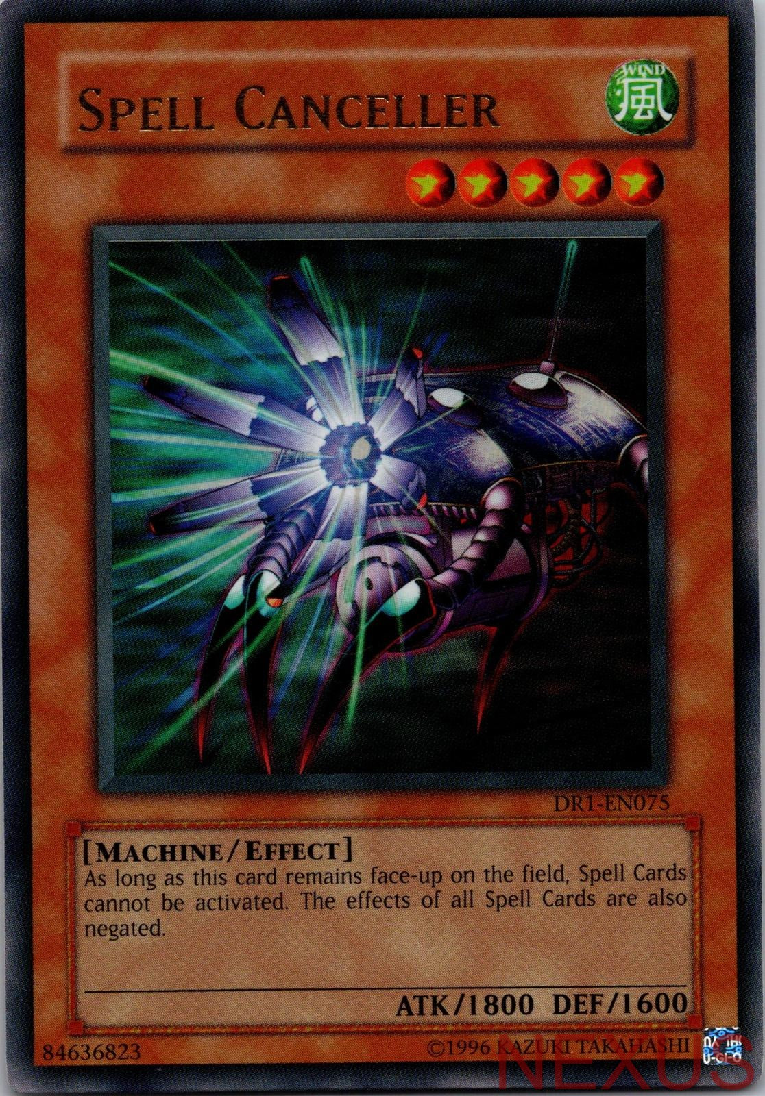 Spell Canceller DR1-EN075 Dark Revelation Volume 1 Yu-Gi-Oh Unlimited NM