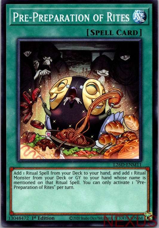 Pre-Preparation of Rites L26D-ENM11 Legendary Modern Decks 2026 1st Edition NM