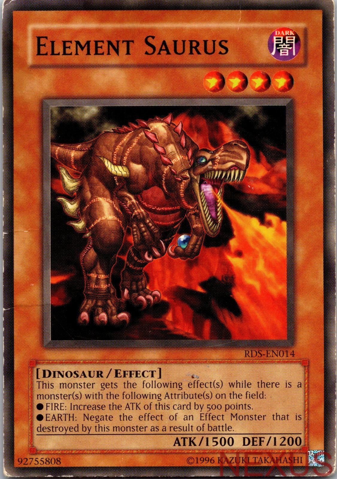 Element Saurus RDS-EN014 Common Unlimited Lightly Played