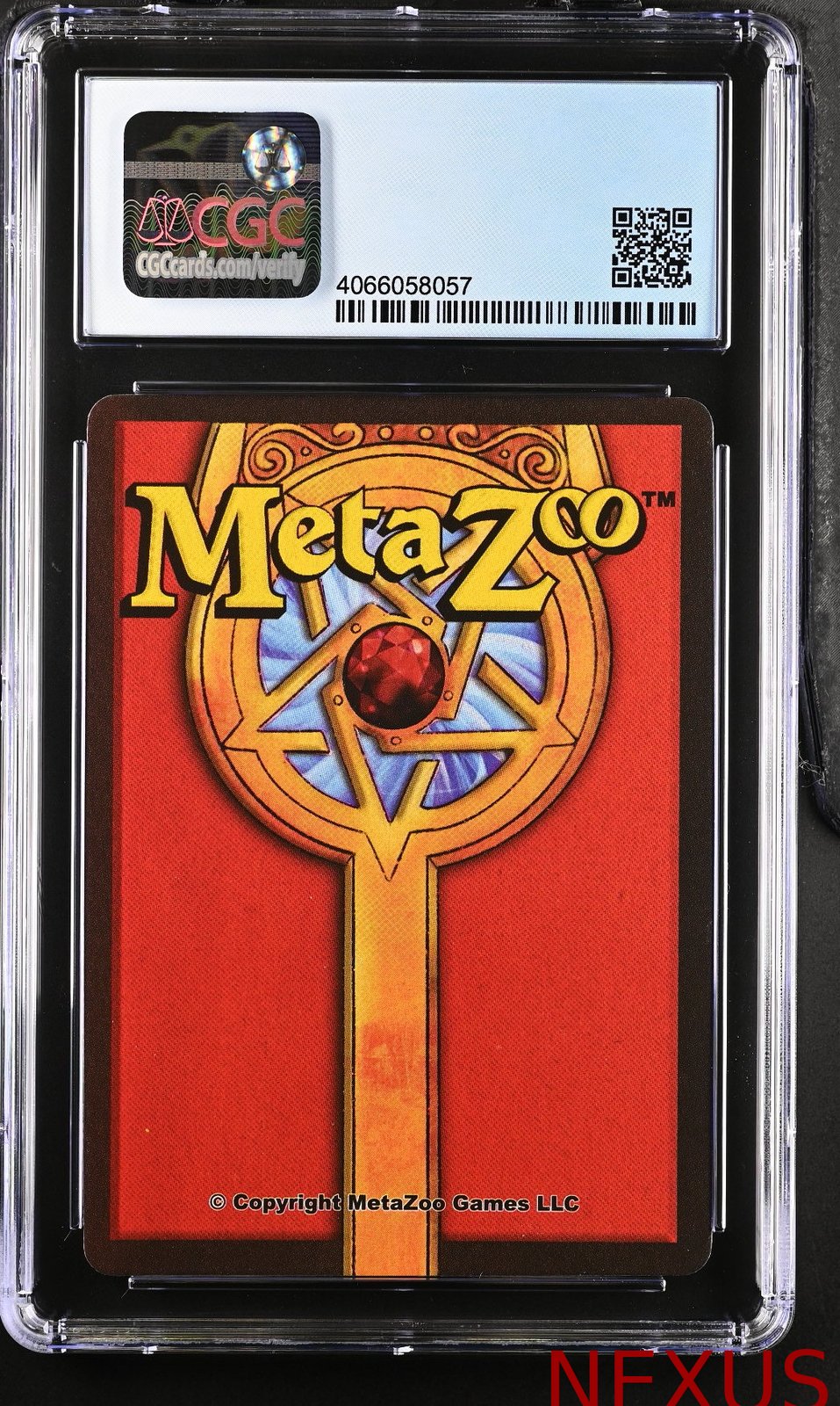 Waheela 1/12 Deck Holo Metazoo Ocg CGC 7.5 Near Mint+