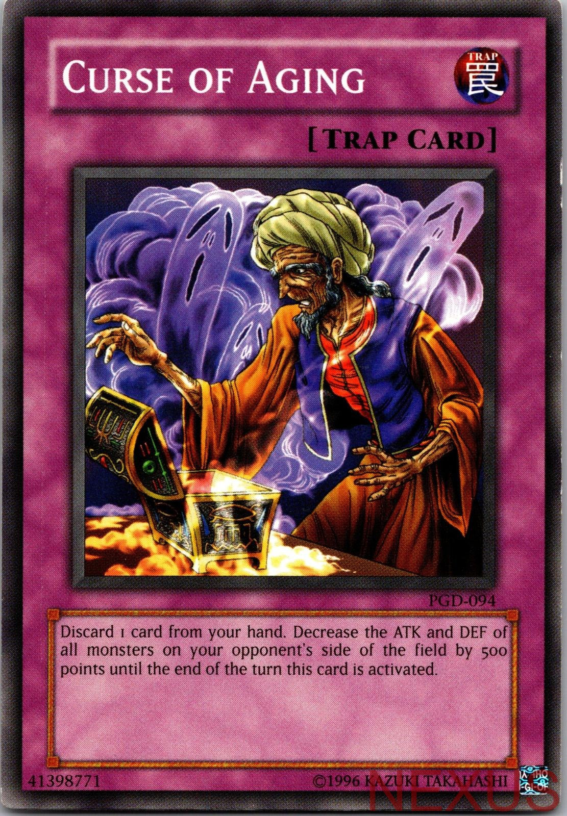 Curse of Aging PGD-094 Common Pharaonic Guardian Yu-Gi-Oh Unlimited MP