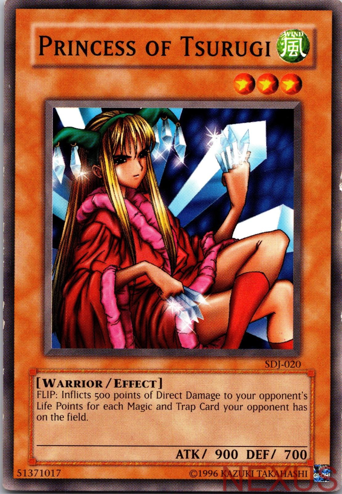 Princess of Tsurugi SDJ-020 Common Starter Deck: Joey Unlimited Near Mint