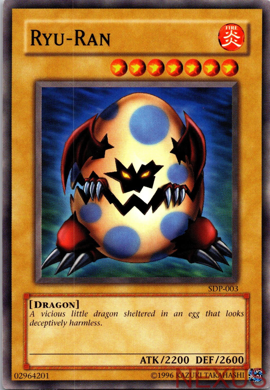 Ryu-Ran SDP-003 Common Unlimited Lightly Played