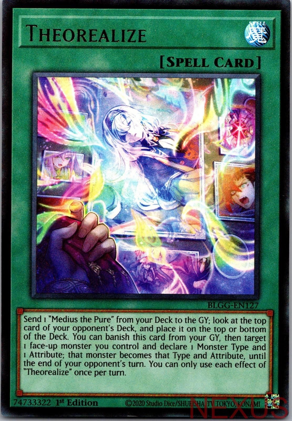 Theorealize BLGG-EN127 Ultra Rare 1st Edition Near Mint