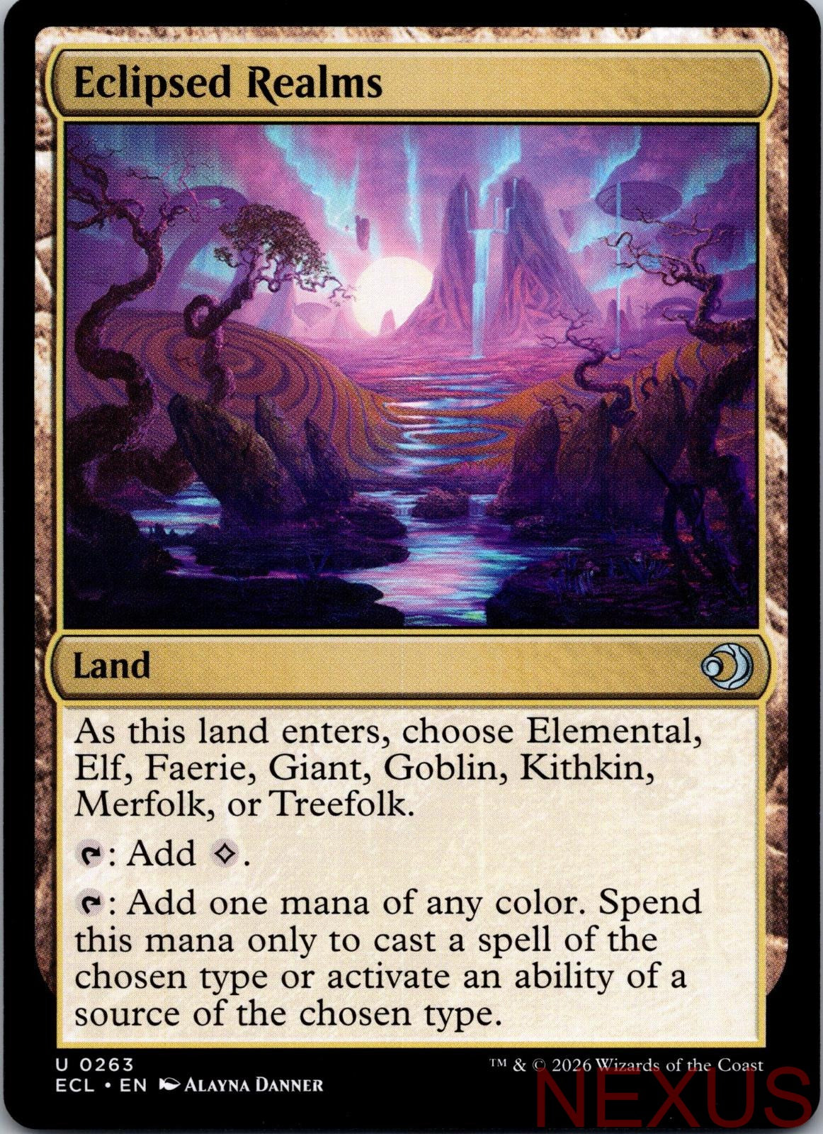 Eclipsed Realms 263 Uncommon Near Mint
