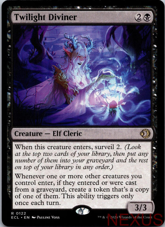 Twilight Diviner 122 Rare Near Mint