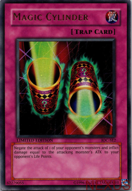 Magic Cylinder IOC-SE2 Ultra Rare Invasion of Chaos Yu-Gi-Oh Limited Near Mint