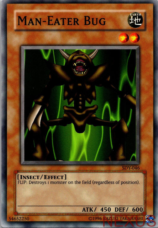 Man-Eater Bug SDY-046 Common Starter Deck: Yugi Unlimited Near Mint