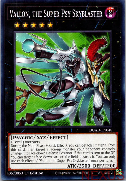 Vallon, the Super Psy Skyblaster DUAD-EN048 Common 1st Edition Near Mint