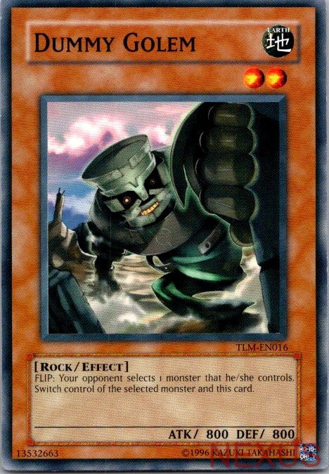 Dummy Golem TLM-EN016 Common The Lost Millennium Yu-Gi-Oh Unlimited Near Mint
