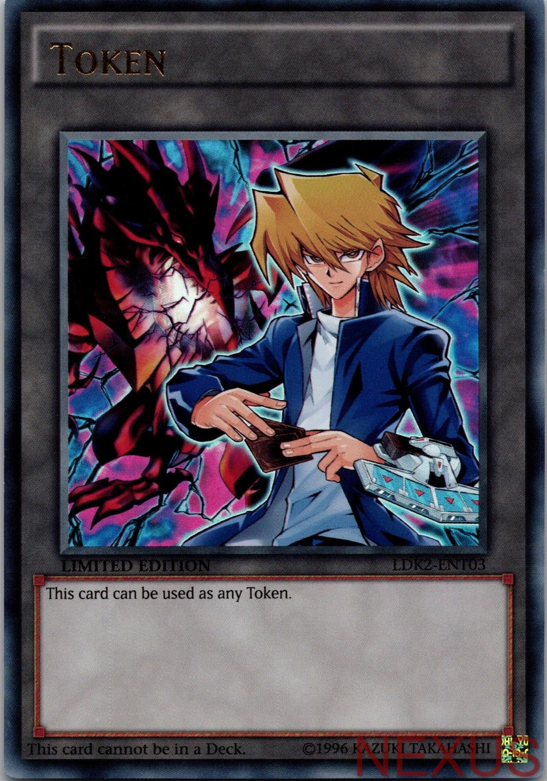 Token: Joey LDK2-ENT03 Ultra Rare Legendary Decks II Limited Near Mint