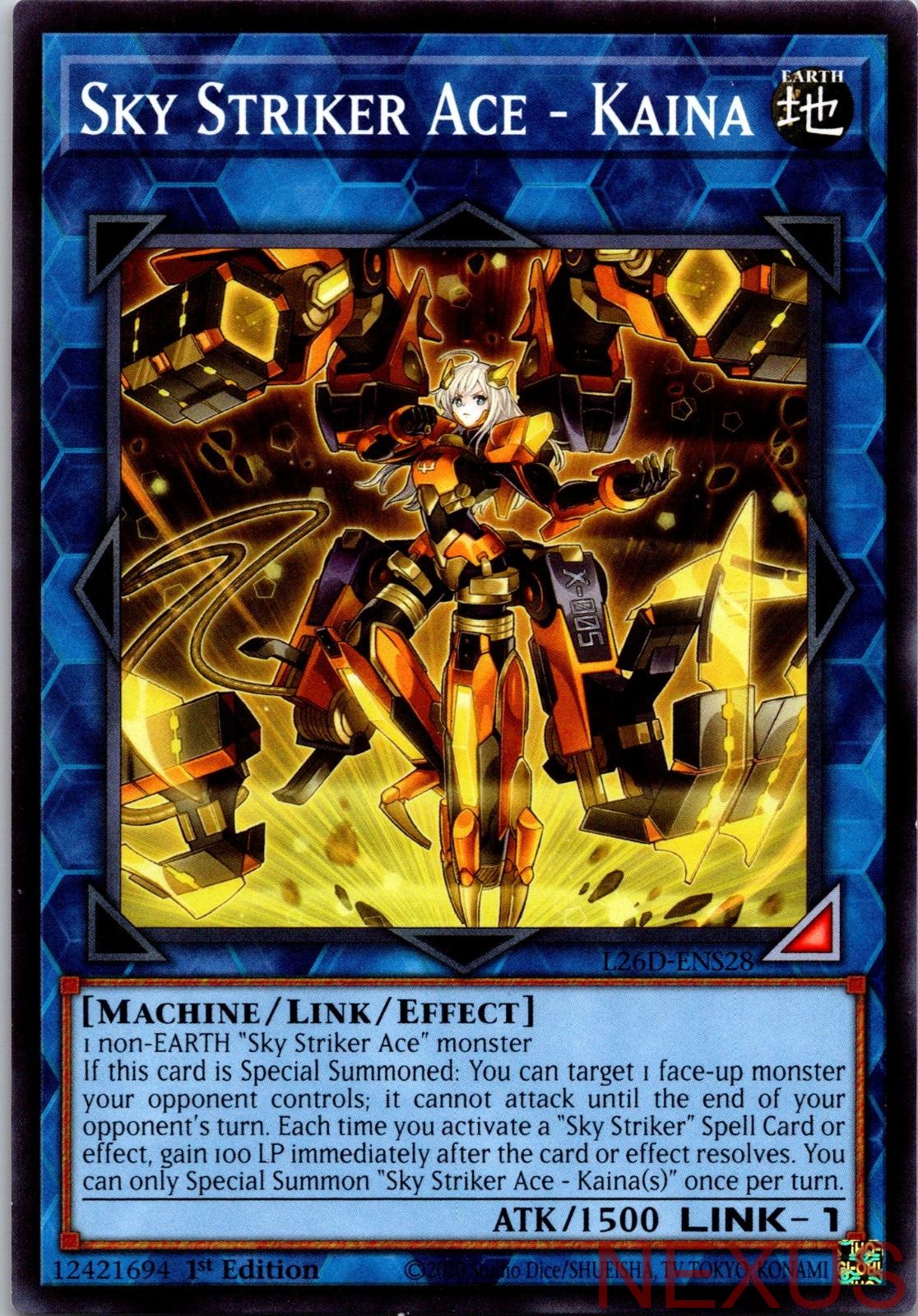 Sky Striker Ace - Kaina L26D-ENS28 Legendary Modern Decks 2026 1st Edition NM
