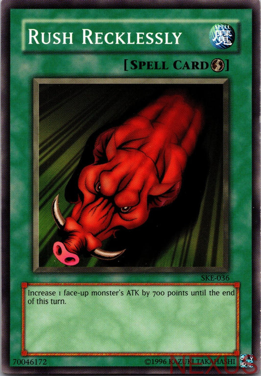 Rush Recklessly SKE-036 Common Starter Deck: Kaiba Evolution Unlimited Near Mint