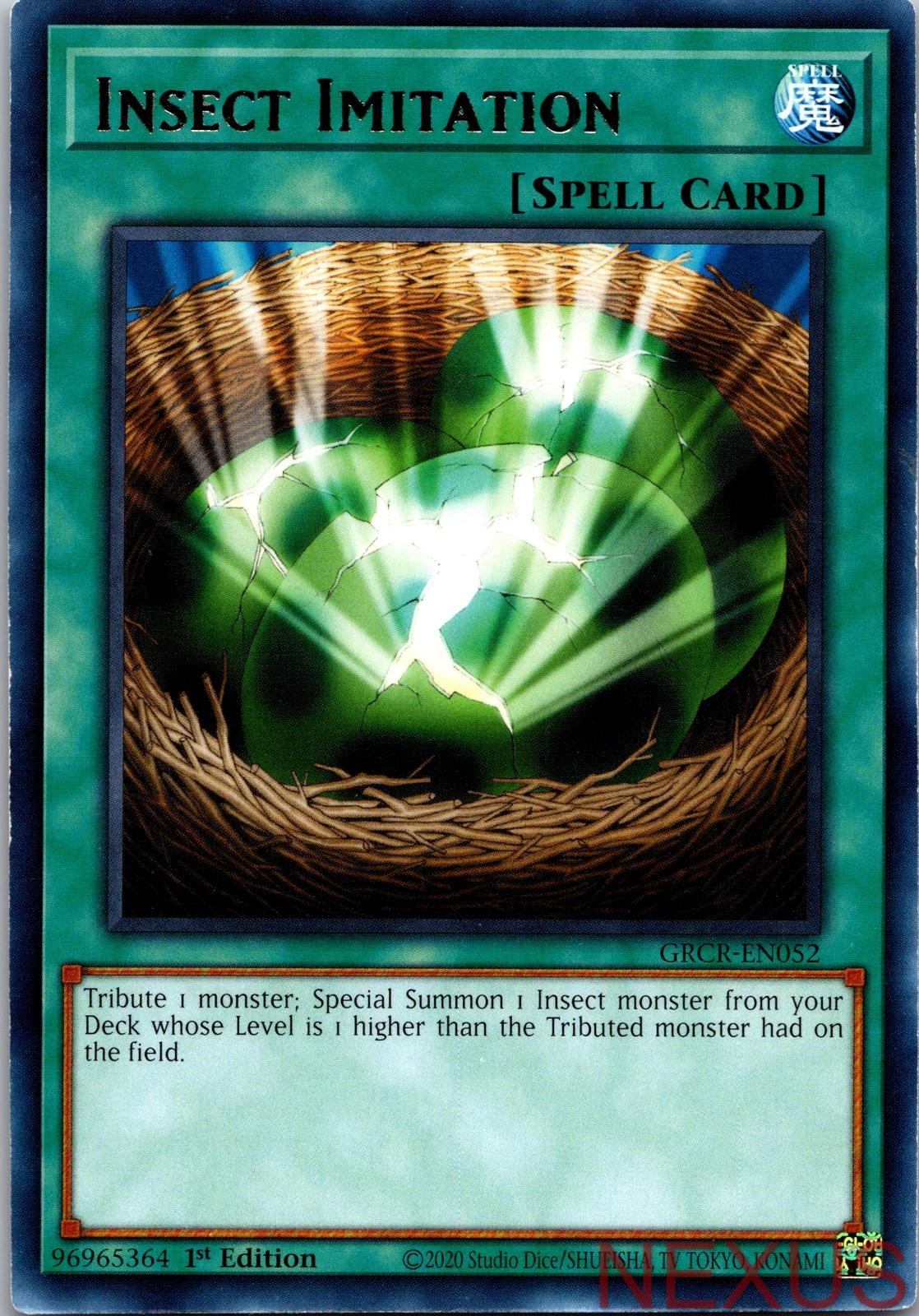 Insect Imitation GRCR-EN052 Rare 1st Edition Lightly Played