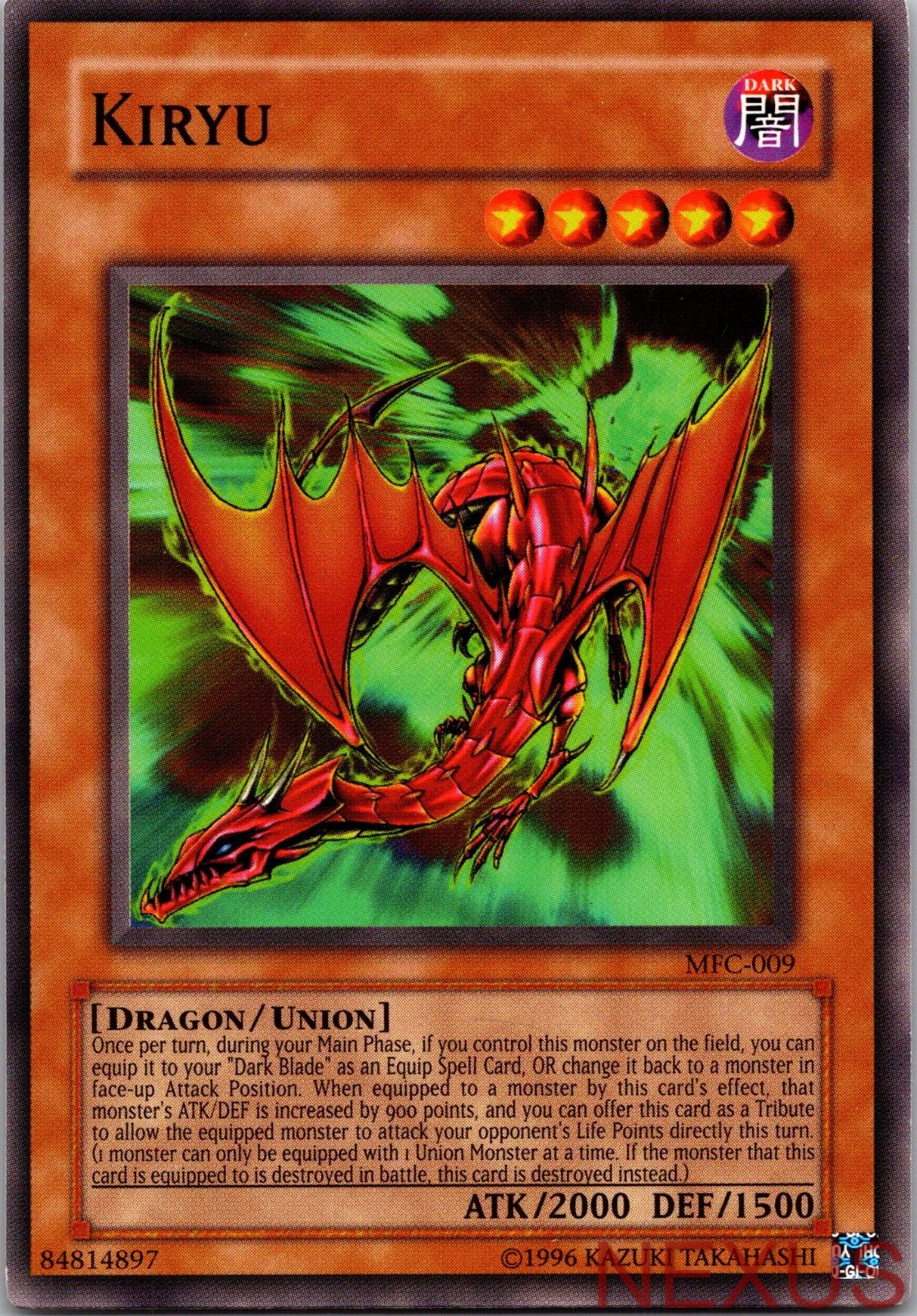 Kiryu MFC-009 Common Magician's Force Unlimited Near Mint
