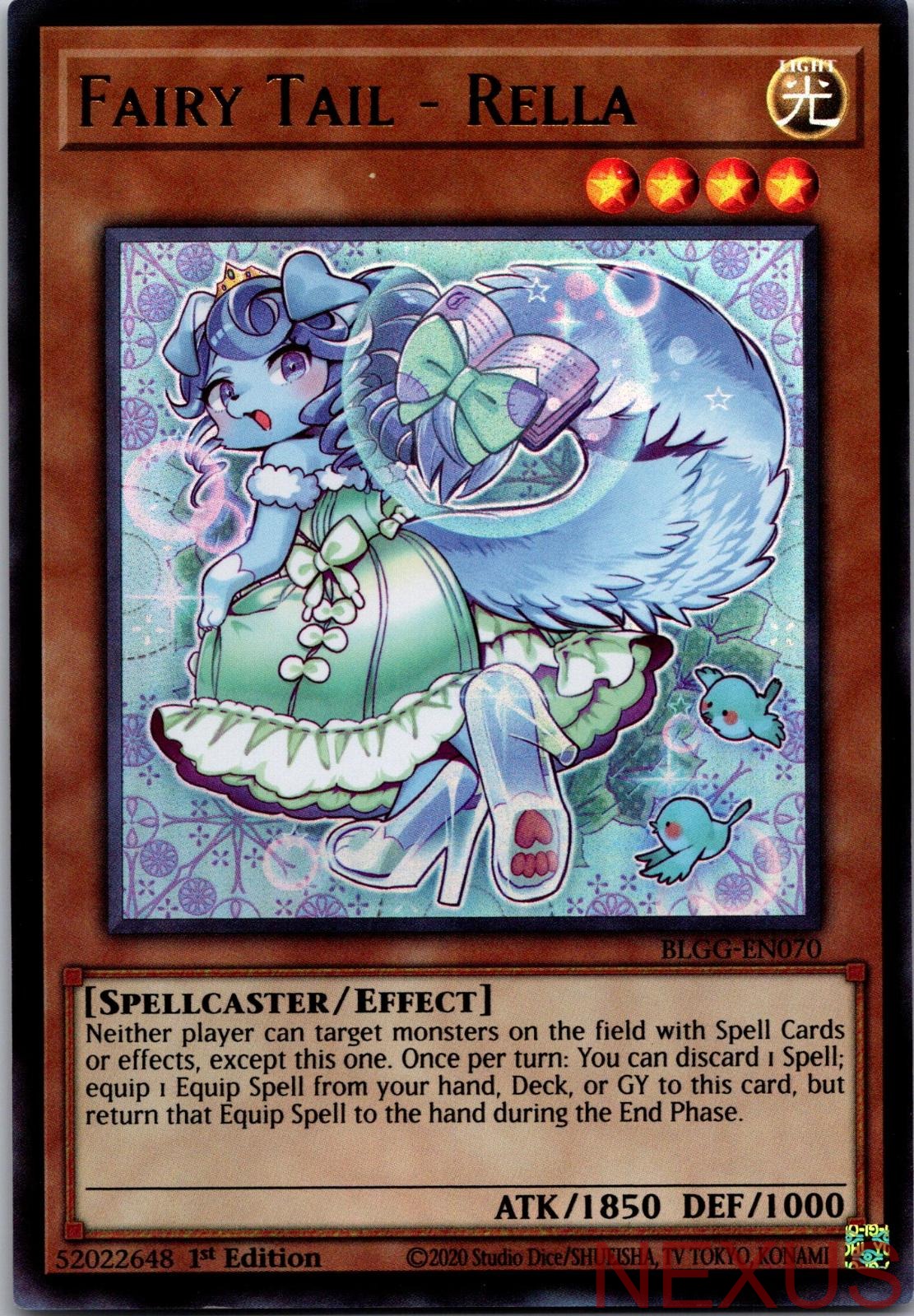Fairy Tail - Rella BLGG-EN070 Ultra Rare 1st Edition Near Mint