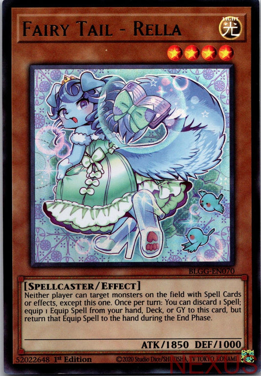 Fairy Tail - Rella BLGG-EN070 Ultra Rare 1st Edition Near Mint