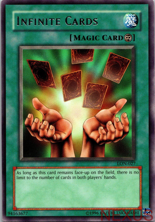Infinite Cards LON-027 Rare Labyrinth of Nightmare Yu-Gi-Oh Unlimited Near Mint