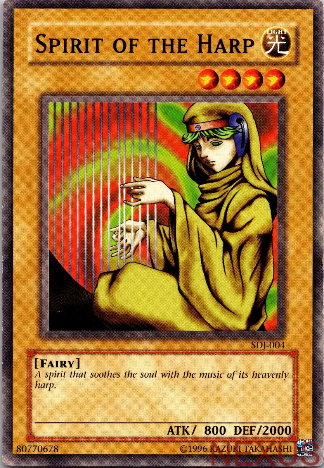 Spirit of the Harp SDJ-004 Common Starter Deck: Joey Unlimited Near Mint