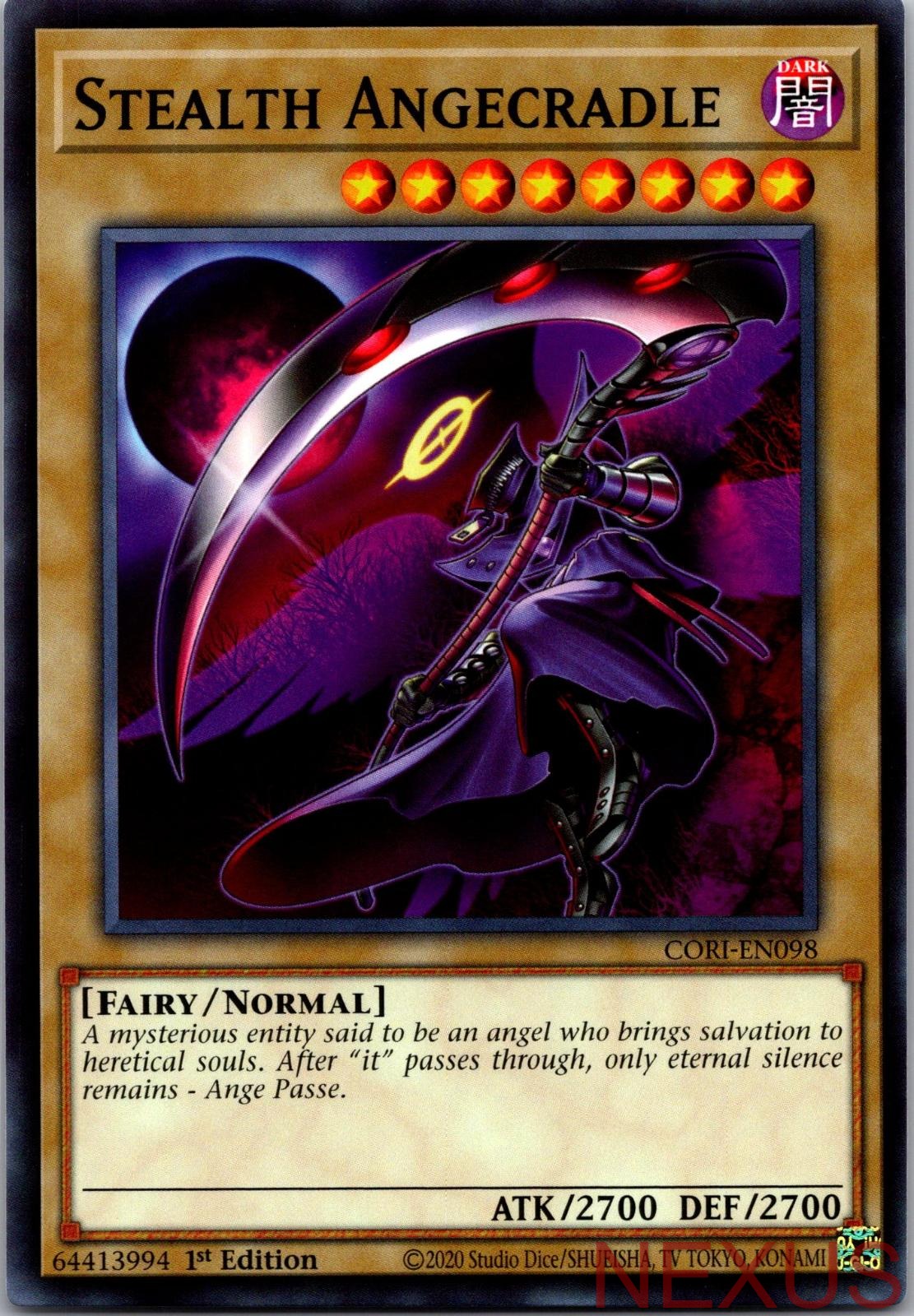 Stealth Angecradle CORI-EN098 Common / Short Print 1st Edition Near Mint
