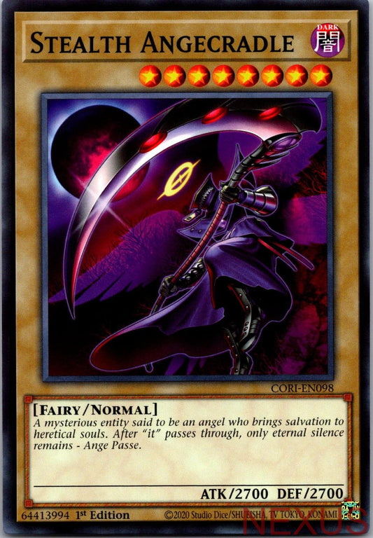 Stealth Angecradle CORI-EN098 Common / Short Print 1st Edition Near Mint