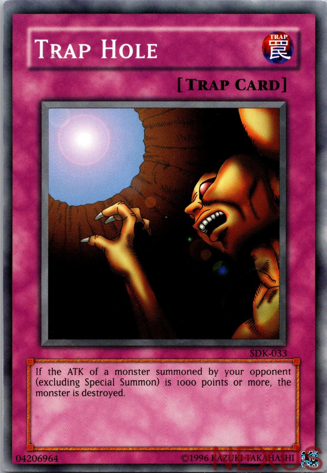 Trap Hole SDK-033 Common Unlimited Lightly Played